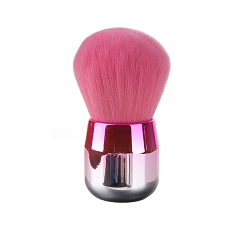 Staubbürste „Mushroom“ – Pinsel für Nagelstaub & Make-up, rund, 1 Stk