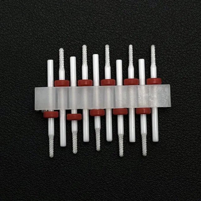 10 Stück Keramik Nagelfräser Set – Für elektrische Nagelfeile, Gelentfernung, Maniküre & Nagelhautpflege