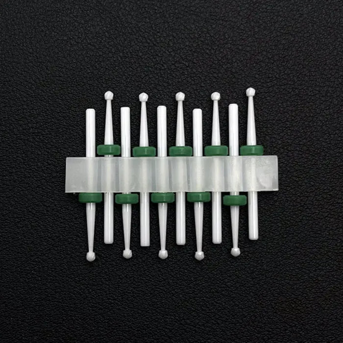 10 Stück Keramik Nagelfräser Set – Für elektrische Nagelfeile, Gelentfernung, Maniküre & Nagelhautpflege