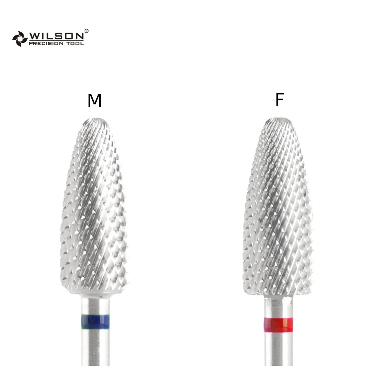 WILSON Flammenfräser – Upgrade Bit für elektrische Maniküre (Ø 6 mm)