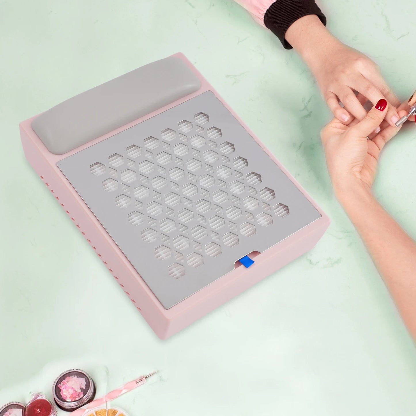 Nagelstaubabsauger mit Filter – Leiser Staubsauger für Nagelstudio & Zuhause | Nail Dust Collector
