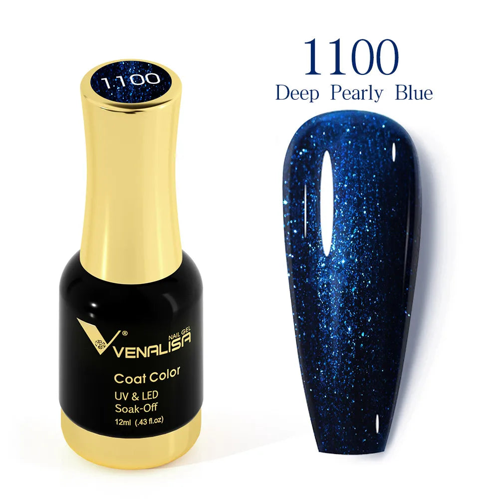 VENALISA Crystal UV Gel 12ml – French Nails, Glitzer, Pearl, HEMA-frei 1. Kollektion