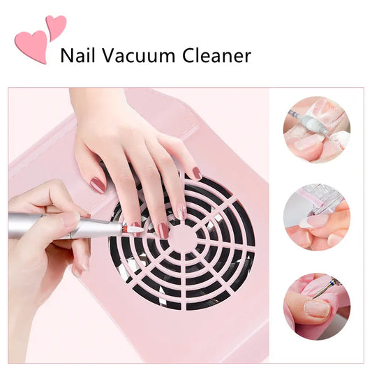 Rosa Nail Dust Collector – Staubabsaugung mit starker Leistung & leisem Betrieb