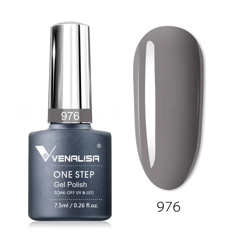 Venalisa 3-in-1 Gel Polish – 7,5ml One Step UV/LED Gel, Ohne Base & Top