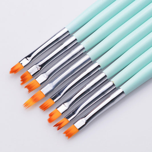 Nail Enhancement Tool Stift Blume 8 Zickzack Pinsel Farbe Malerei