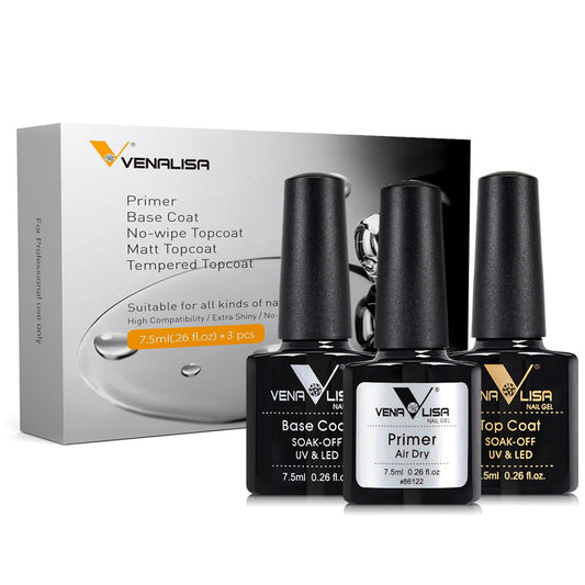 Nagellack-Set Anastomosing Agent Gummibasis Gummi gehärtet matt
