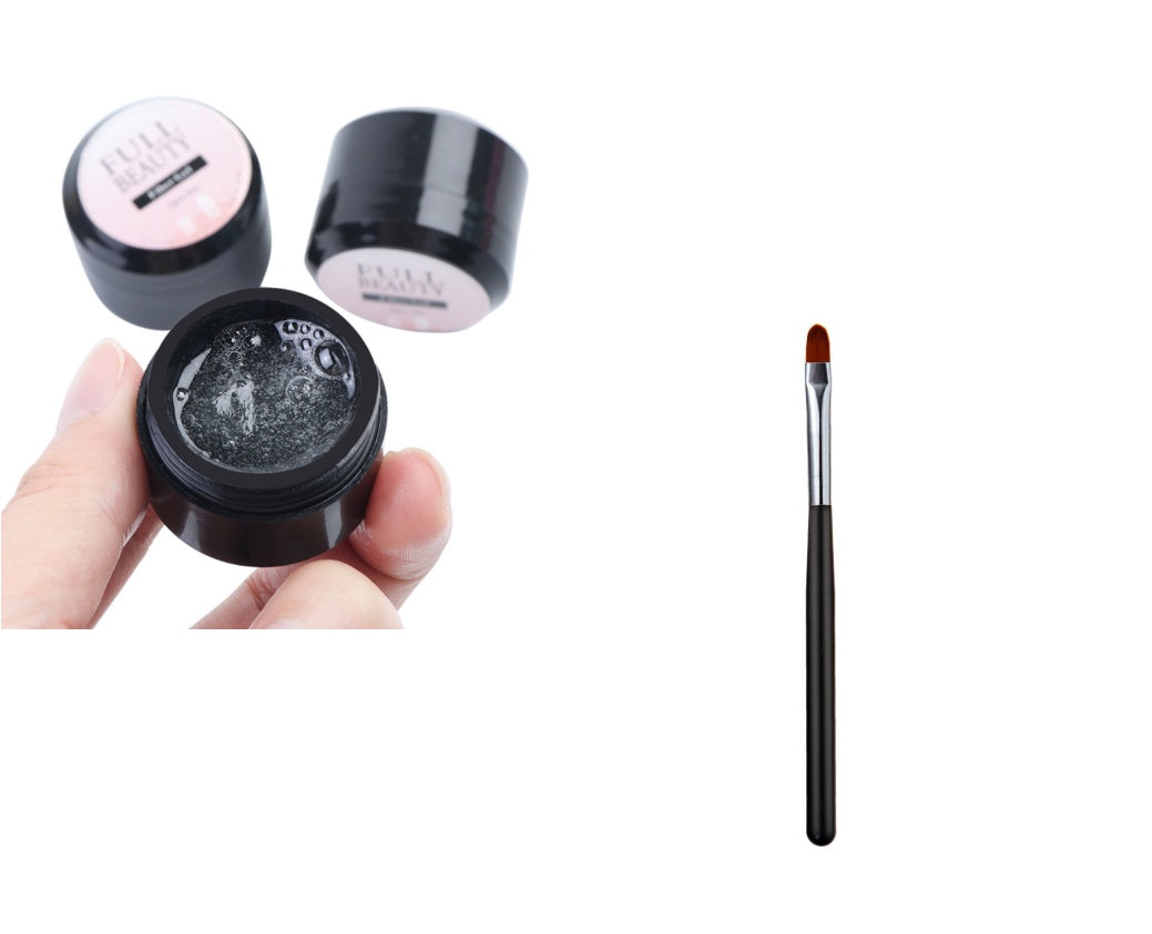 Gebrochener Reparaturkleber, Nagelfaser, Seidenverlängerungsgel, Fiberglas, Poly, UV-Builder-Gel, polnisches Maniküre-Kunst-Verlängerungswerkzeug