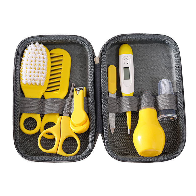 Kinder Baby nägel Schneid zange 8 Acht-Stück-Set Eva Tasche Pflege anzug