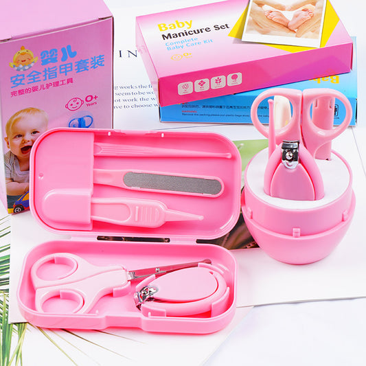 Baby Nagelpflege Set im Etui – 5-teilig, sicher & kompakt