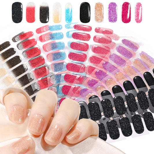 Gel-Phototherapie-Halbhärtender Nagelaufkleber der zweiten Generation