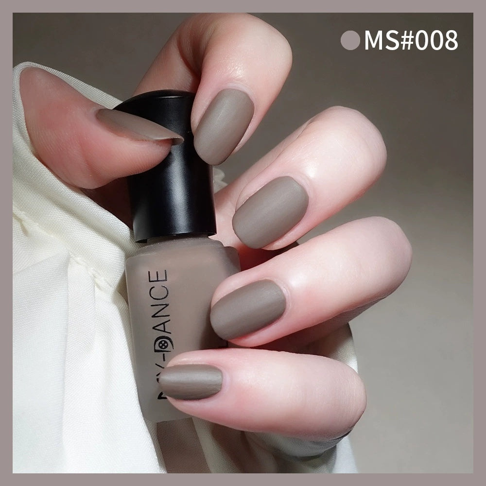 No Bake Velvet Matte Scrub Nagellack