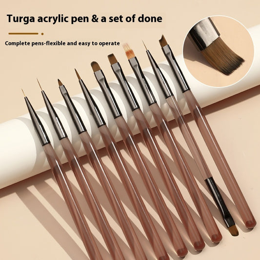 Nagel bürste Ultra-fein lackierte Linie Zeichnung Stift