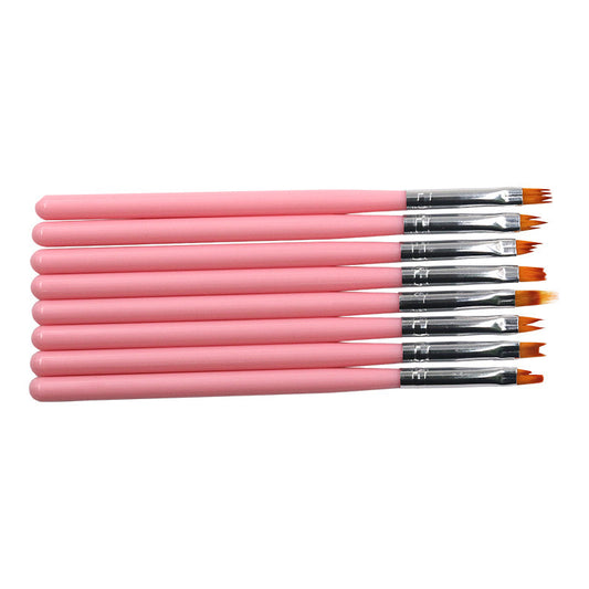 Nail Enhancement Tool Stift Blume 8 Zickzack Pinsel Farbe Malerei