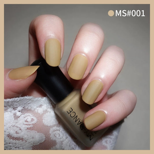 No Bake Velvet Matte Scrub Nagellack