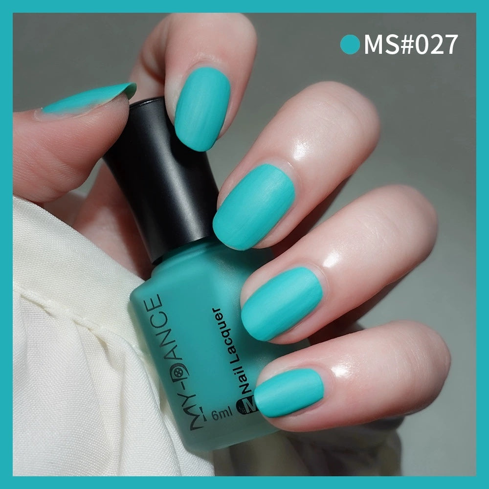 No Bake Velvet Matte Scrub Nagellack
