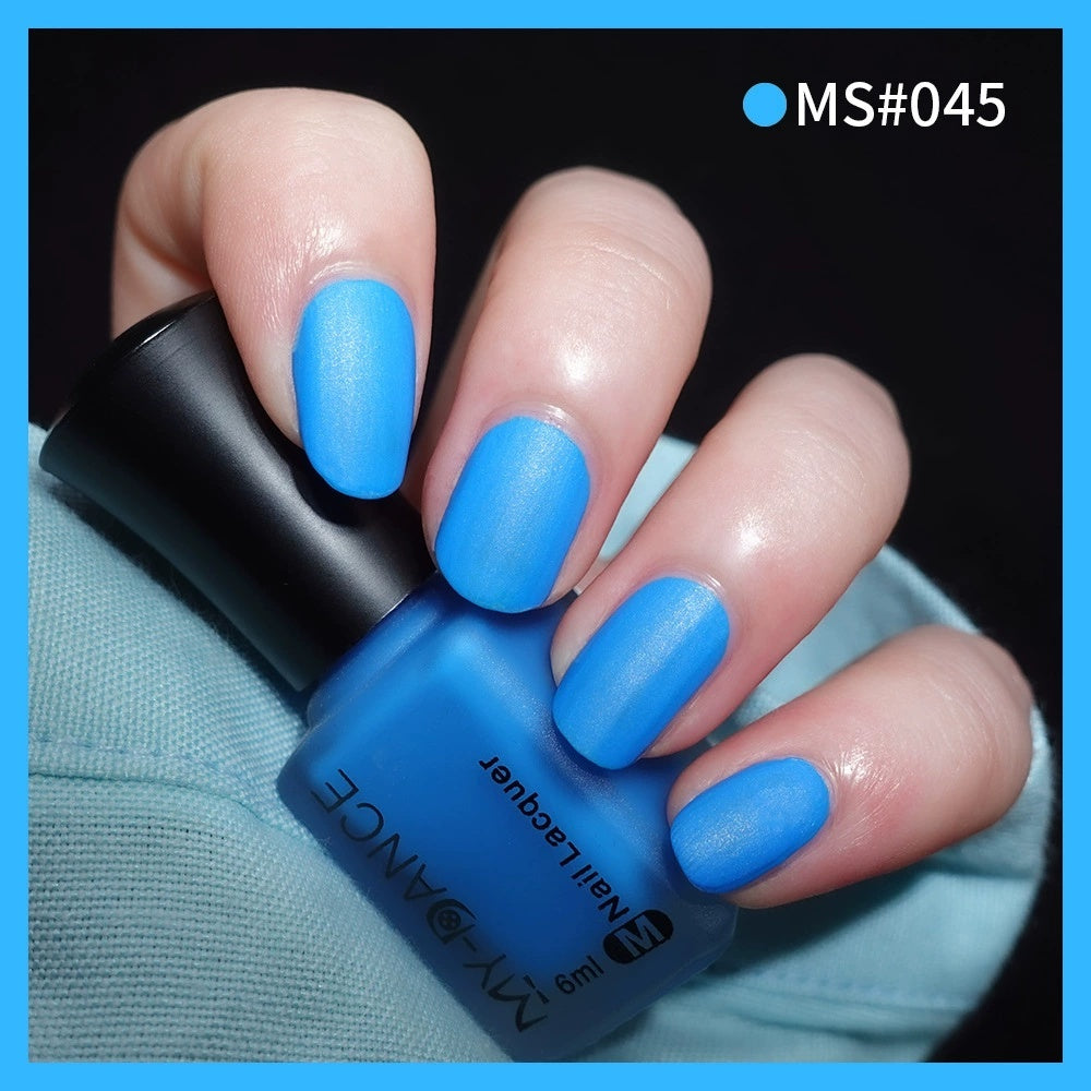 No Bake Velvet Matte Scrub Nagellack