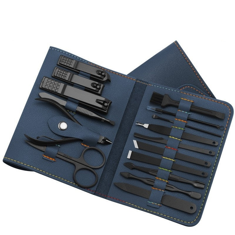 Edelstahl Farbe 16-stück Nail Clipper Set
