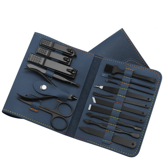 Edelstahl Farbe 16-stück Nail Clipper Set