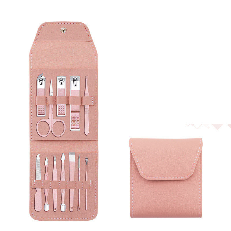 Edelstahl Farbe 16-stück Nail Clipper Set