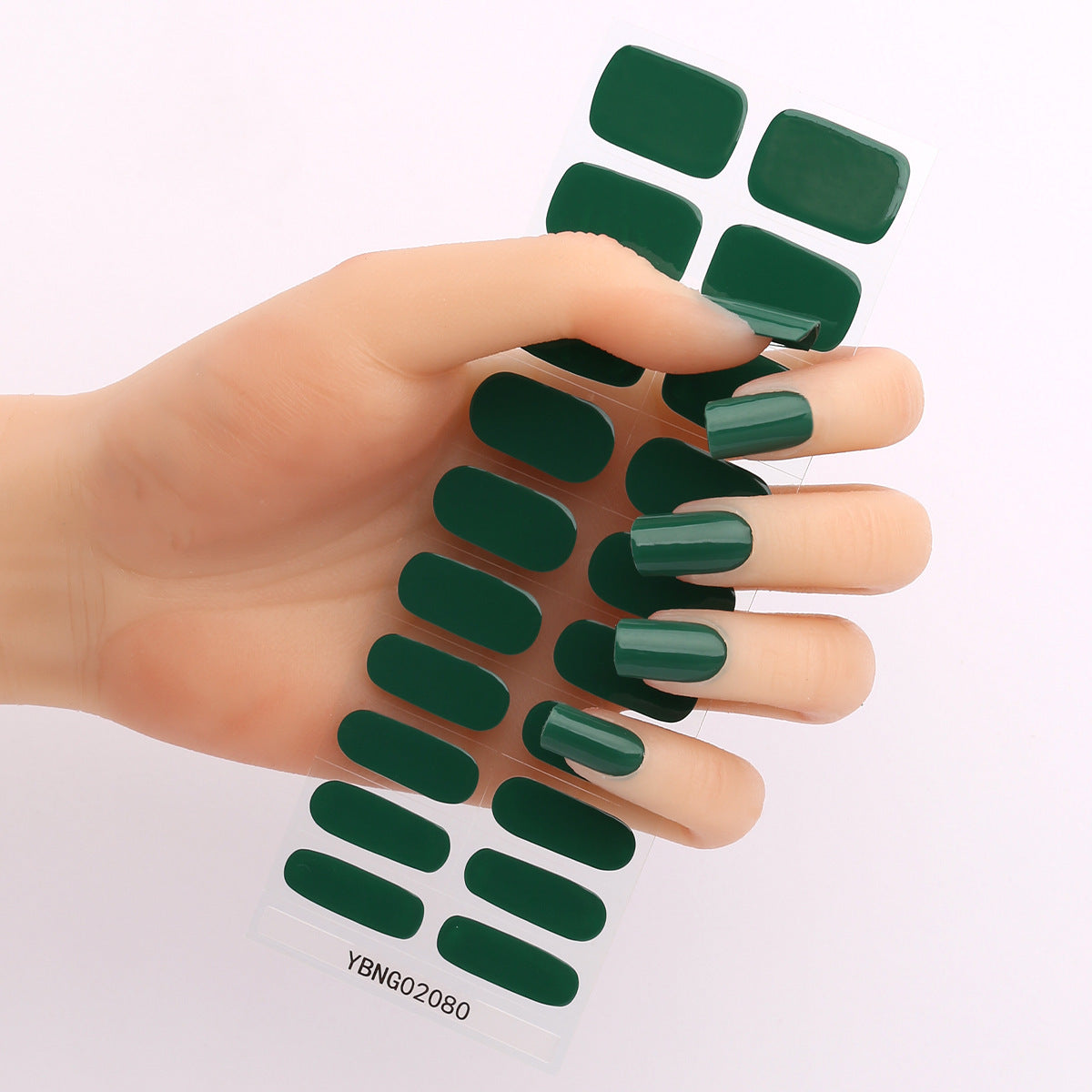Nagelaufkleber Halbgehärteter Heizlampen-Nagelaufkleber
